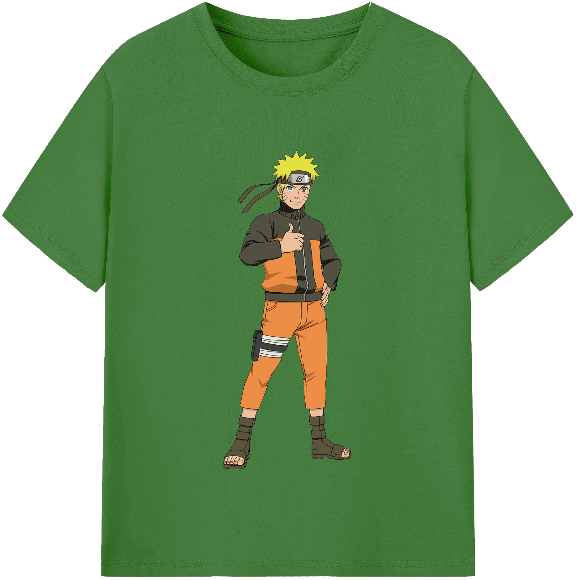 （画像用） NARUTO -ナルト- うずまき ナルト Uzumaki Naruto レディースカジュアルプリントTシャツ（綿100％）